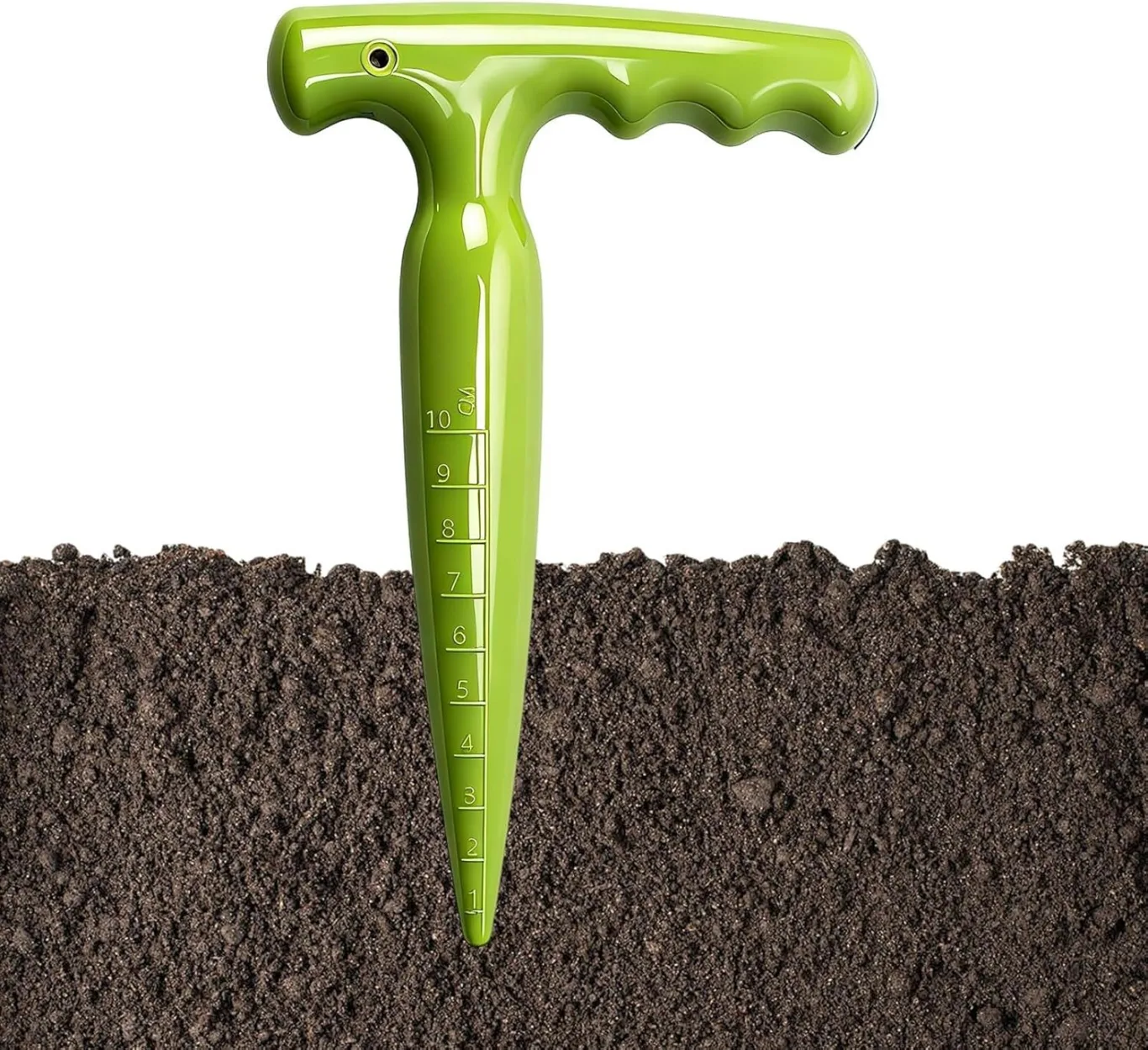 Dibber Gartenwerkzeug | Langstiel-Pflanzwerkzeug – Leichter Dibber-Gartenpflanze | Zum Umpflanzen von Gurken, Tomaten, Umtopfen, Blumenbeeten, Gewächshaus, Gärtnern und Frauen - Bild 1