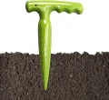 Dibber Gartenwerkzeug | Langstiel-Pflanzwerkzeug – Leichter Dibber-Gartenpflanze | Zum Umpflanzen von Gurken, Tomaten, Umtopfen, Blumenbeeten, Gewächshaus, Gärtnern und Frauen - Thumbnail 1