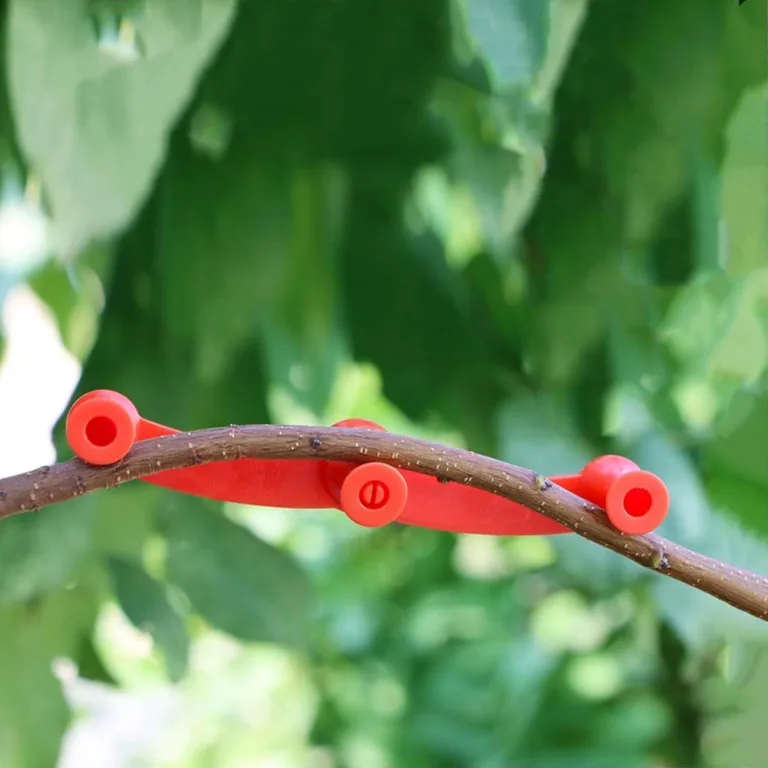 Pflanzenbieger,360 Grad Drehbare Verzweigungs Befestigungsklemmen | 10 Stück Low-Stress Stützclips,Für Innen Außen Garten Gewächshaus Beet Tomaten Orchideen – Bild 3