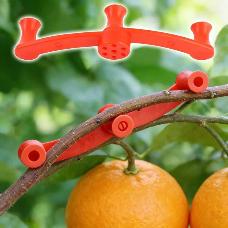 Pflanzenbieger,360 Grad Drehbare Verzweigungs Befestigungsklemmen | 10 Stück Low-Stress Stützclips,Für Innen Außen Garten Gewächshaus Beet Tomaten Orchideen – Bild 4