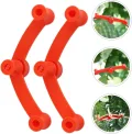 Pflanzenclips - 360 Grad drehbare Aststützclips, 10 Stück Pflanzenstielbieger für verstellbares Training, ideal für Garten Gewächshaus Blumenbeet Gemüse Tomaten Pothos Orchidee Indoor Outdoor Pflanzen - Thumbnail 7