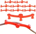 Pflanzenclips - 360 Grad drehbare Aststützclips, 10 Stück Pflanzenstielbieger für verstellbares Training, ideal für Garten Gewächshaus Blumenbeet Gemüse Tomaten Pothos Orchidee Indoor Outdoor Pflanzen - Thumbnail 1