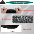 3,6 x 6,8 m Gewächshaus-Schattenstoff – Outdoor-Sonnenschutz, Stoff, schwarze Netzplane für Pflanzen, UV-Schutz, Garten, Schattenschutz, robuste Outdoor-Abdeckung - Thumbnail 5