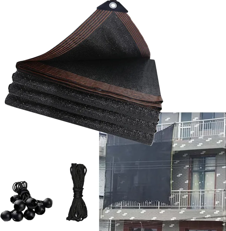 90 % Sonnenschutz, für Pflanzen, Gewächshaus, Terrasse, Tomaten, 2,9 x 4,5 m, Schwarz – Bild 1