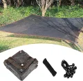 Gartentuch, UV-beständiges Netz mit verstärkten Ösen, für Gemüse, Blumen, Gewächshaus und Hochbeete, Sonnenschutz, Pflanzenschattenabdeckung für optimales Wachstum, 4,6 x 7,6 m - Thumbnail 1