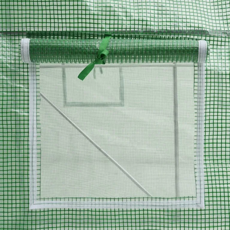 Hommdiy Gewächshaus 9 m² 4,5x2x2 m Treibhaus Frühbeet Tomatenhaus Folientunnel Pflanzenhaus – Bild 6
