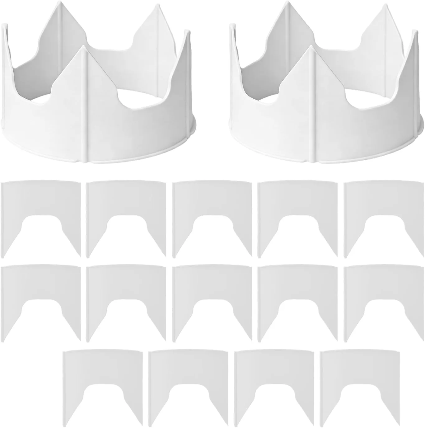 Générique Pflanzring – ABS 5,91 x 5,39 Zoll | kreisförmige Ringe, wiederverwendbar, tiefe Bewässerung, Schutz für den Garten für Tomaten, Paprika, Blumen, Sträucher, Gemüsegärten, Höfe & Gewächshäuser - Bild 1
