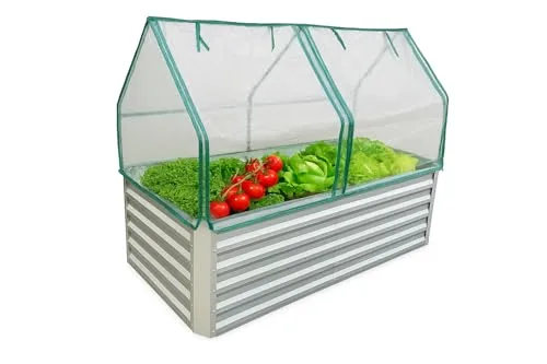 Frühbeet-Aufsatz für Hochbeete - passend für 184 x 90 cm – Bild 5