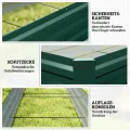 Outsunny Hochbeet Stahl, Pflanzbeet mit offenem Boden Frühbeet Gartenbeet Blumenkasten Pflanzkasten Gemüsebeet 240 x 60 x 30 cm für Garten Balkon Terrasse, Blumen, Pflanzen, Gemüse - Thumbnail 6