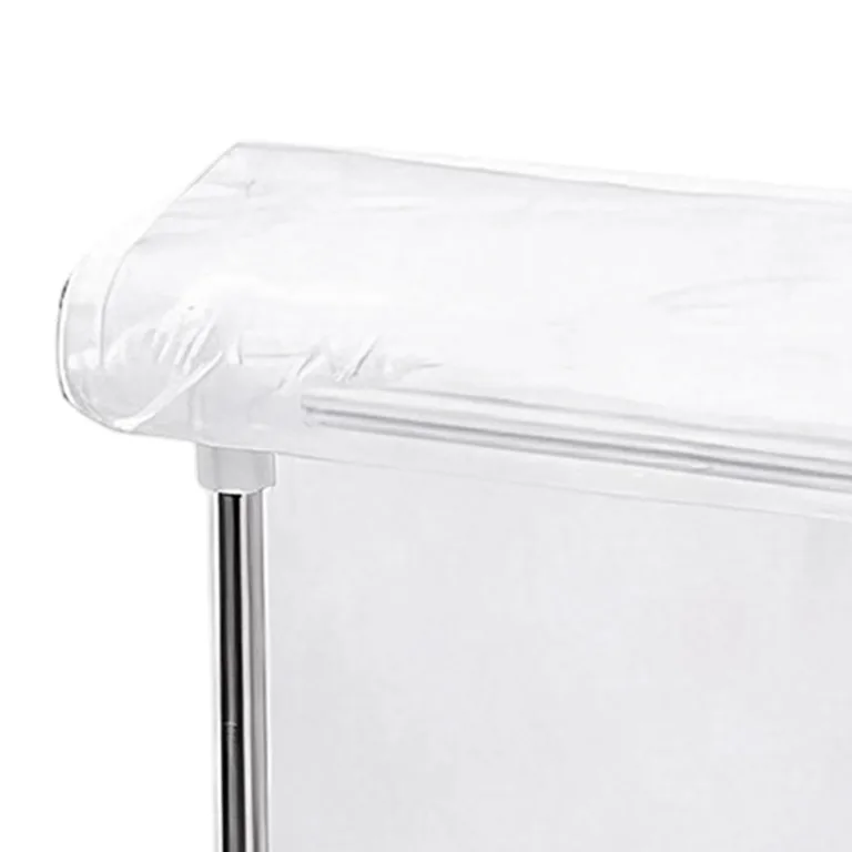 Mini-Gewächshaus, transparent, PVC, Edelstahl, 60 cm (23,62 Zoll), tragbar, mit Regalen, Gewächshäuser, Gewächshäuser, Tischabdeckung für Balkon, P – Bild 6