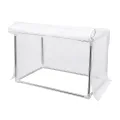 Mini-Gewächshaus, transparent, PVC, Edelstahl, 60 cm (23,62 Zoll), tragbar, mit Regalen, Gewächshäuser, Gewächshäuser, Tischabdeckung für Balkon, P - Thumbnail 1