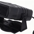 Solarbetriebene Stallheizung | 20W Panel | Chicken Coop Solar Heater for Winter | Sicherer Wärmestrahler für Hühner & Welpen | Überhitzungsschutz Solar-Heizgerät für Outdoor & Gewächshäuser Black - Thumbnail 5