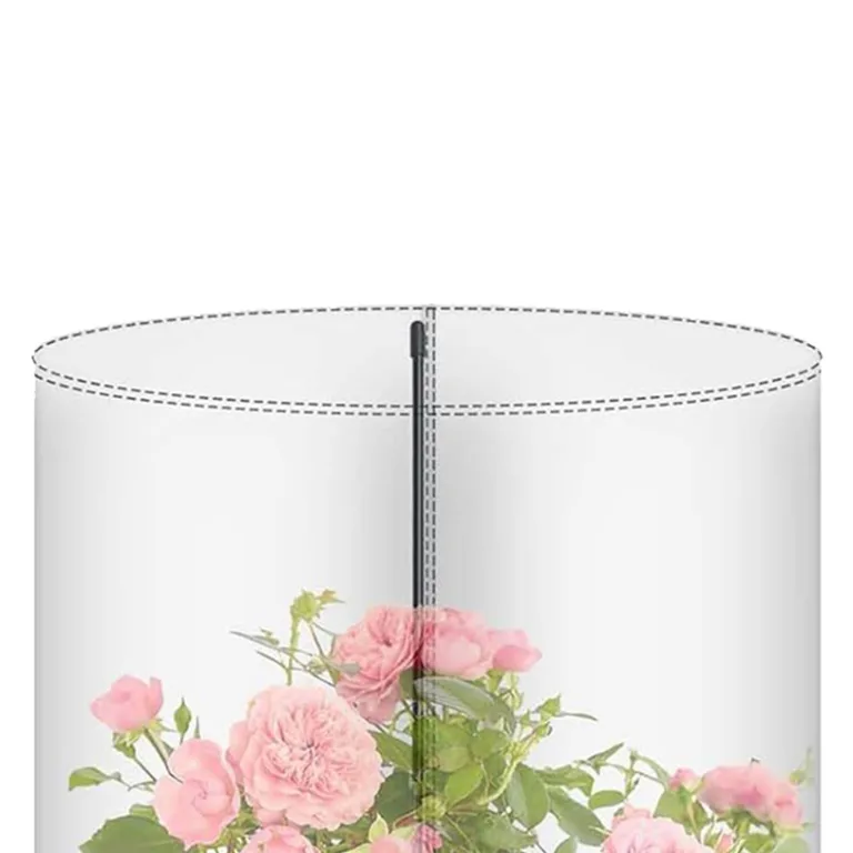 Blumentopf-Frostabdeckung, Mini-Gewächshaus Pflanzenschutz, kältebeständige transparente Abdeckung, einfache Einrichtung, Pflanzenschutz für Sämlinge Kräuter Blumen Indoor Outdoor Garten Balkon – Bild 9