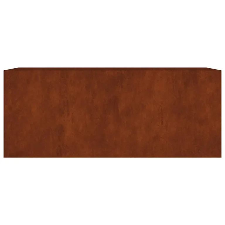 Gecheer Hochbeet 200x80x80 cm Cortenstahl, Wetterfest & Offenem Boden, Gartenbeet Pflanzkasten für Garten Balkon Terrasse Gemüse Kräuter Blumenanbau – Bild 9
