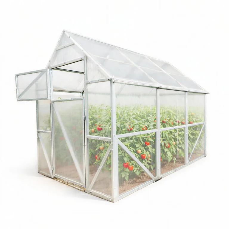 Gewächshaus Smart aus Stahl 200x300x220cm | UV-beständige 6 mm Hohlkammerplatten | Winterfestes Tomatenhaus & Treibhaus für Garten – Bild 1