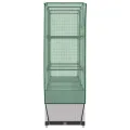 Hochbeet mit Gewächshaus Frühbeet Aufsatz Rattan Optik 120x40x138 cm Tomatenhaus Gemüsebeet Balkon Garten Stabiles Design Wasserdicht - Thumbnail 5