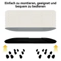 Verzinktes Hochbeet mit Rollen und Selbstbewässerungssystem, mobiler Pflanzkasten aus Metall mit Wasserreservoir für Balkon, Terrasse & Garten, ideal für Gemüse, Kräuter und Blumen, 240x60x50cm, Beige - Thumbnail 5