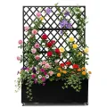 Großes rechteckiges Hochbeet aus Stahl – Robuster Pflanzkasten ohne Boden für Garten, Terrasse & Balkon, langlebig & vielseitig für Gemüse, Blumen und Kräuter, 52x52x30cm - Thumbnail 9