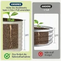 Verzinktes Metall Hochbeet Hoch – Beige Rostbeständiges Gartenhochbeet für Gemüse, Kräuter & Blumen – Robuster Pflanzkasten für Garten, Terrasse oder Rasen – Wetterfest & Einfache Montage - Thumbnail 7