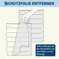 2er Set Verzinkte Stahl Hochbeete Mit Sicherheitskante 120x60x60cm – Robustes Metall Hochbeet für Gemüse Blumen – Rostbeständig, Ergonomische Höhe, Einfache Montage – Pflanzbeet Garten Outdoor, Beige - Thumbnail 3