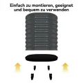 Verzinktes Hochbeet mit Rollen und Selbstbewässerungssystem, mobiler Pflanzkasten aus Metall mit Wasserreservoir für Balkon, Terrasse & Garten, ideal für Gemüse, Kräuter und Blumen, 60x60x70cm, Grau - Thumbnail 6