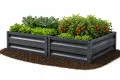 Botanic Hochbeet Metall 200x100x20 cm, verzinkter Stahl, wetterfest & rostfrei, Metallhochbeet Anthrazit mit Bodenankern, stabiles Gartenbeet für Gemüse, Kräuter und Blumen - Thumbnail 10