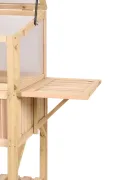 Hochbeet PULI Braun Tanne | Gewächshaus Holz-Hochbeet für Garten Anbaubeet Gemüsebeet Kräuterbeet - Thumbnail 5