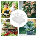 Zimmergewächshaus Anzuchtkasten, Mini Gewächshaus Anzuchtset, 6 Loch Anzuchttöpfe Abnehmbar, Wiederverwendbar Setzling Starter Tabletts, Für Gemüseanbau, Sukkulenten, Hausgärten - Thumbnail 4