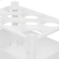 Zimmergewächshaus Anzuchtkasten, Mini Gewächshaus Anzuchtset, 6 Loch Anzuchttöpfe Abnehmbar, Wiederverwendbar Setzling Starter Tabletts, Für Gemüseanbau, Sukkulenten, Hausgärten - Thumbnail 6