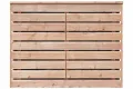 Rhombus Hochbeet XL – 206 × 103 × 75 cm | Lärche Natur - Thumbnail 4