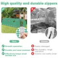 Gewächshaus 3x6 m groß, Foliengewächshaus mit 6 Fenstern & Tür, verzinkter Stahlrahmen, UV-beständige Abdeckung, Tomatenhaus für Pflanzen & Gemüse - Thumbnail 4