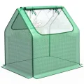 Quictent Ersatz-Abdeckung für Hochbeet,Grün-Transparent,2 Reißverschlussfenster,240x120x30 cm,Grün (Nur Abdeckung - Thumbnail 10