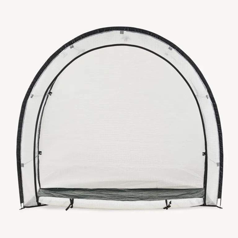 [en.casa] Tomatengewächshaus Larshasas Gewächshaus klein für Tomaten Pflanzen Foliengewächshaus Tomatenhaus Outdoor Folie Zelt 180 x 80 x 170 cm Transparent – Bild 8