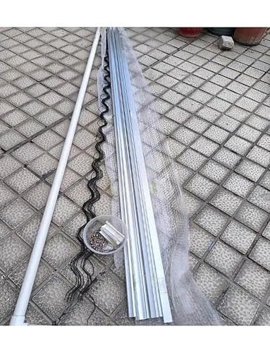 Gewächshaus-Klemmbeschläge, Folienklemme Zubehör für Folientunnel Kunststoff Mulchfolie Befestigung – Bild 9