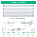 Pflanzenlicht, 51 LED T5 Wachstumslichter, rot, weiß, Voll, hohe PPFD-Pflanzen-Lichtleisten, erweiterbare Gewächshaus-Aussaat, Phyto-Lampe, Netzstecker(1 to 4) - Thumbnail 3