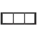 Pflanzgefäß Pflanzkübel Gartenpflanzen Gartenbeet Hochbeet Frühbeet Pflanzkasten Blumenkasten Gartenpflanzen Schwarz 120 x 40 x 40 cm Kaltgewalzter Stahl - Thumbnail 5
