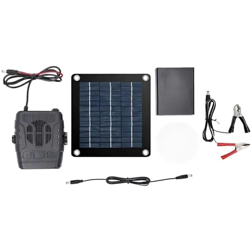 20W Tragbares Solarpanel-Kit mit Heizung und Batteriekasten, Silikon-Solarpanel, leichter Winterwärmer für Auto, Hühnerstall, Gewächshaus, Haustierhaus – Bild 6