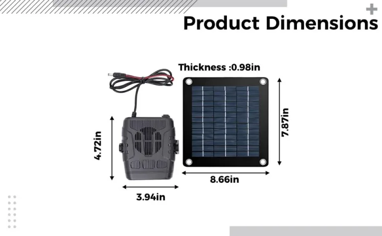 20W Tragbares Solarpanel-Kit mit Heizung und Batteriekasten, Silikon-Solarpanel, leichter Winterwärmer für Auto, Hühnerstall, Gewächshaus, Haustierhaus – Bild 7