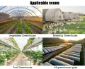 Gewächshaus Manuelle Kurbelwinde, oben oder seitlich aufrollbar, Rollo-Maschine für Belüftung und Wärme in Landwirtschaft und Viehzucht, einfache Bedienung, Handkurbelsystem - Thumbnail 7