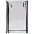Tomaten-Gewächshaus 102 x 52 x 150 cm mit pulverbeschichtetem Stahlrohrrahmen und PVC-Folie, wetterfestes Pflanzenhaus für Garten, Balkon, Terrasse, Schutz für Gemüse, Tomaten, Aussaat - Thumbnail 8