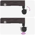 vidaXL Hochbeet mit Rankgitter und Dach Braun 122 x 40 x 144 cm PP, Garten & Terrasse, moderner Kräutertopf, Hochbeet mit Dach, mobil, Gemüse, Urbane Gartenideen - Thumbnail 7