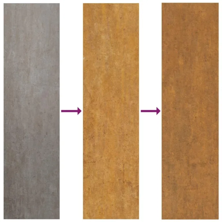 Hochbeet mit Gewächshausaufsatz aus Cortenstahl, 100x100x77 cm, wetterfester Pflanzkasten mit Aluminiumrahmen, ideal für Balkon, Garten, Terrasse, Kräuter – Bild 6