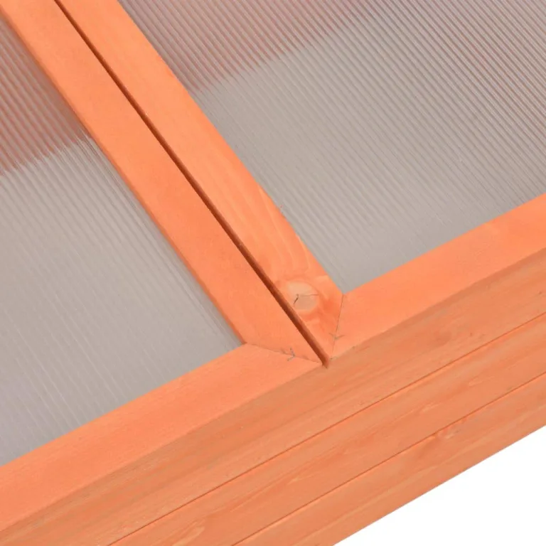 Frühbeet Holz 100x50x34 cm, Gewächshaus Treibhaus Pflanzenhaus für Gemüse Tomaten Kräuter, wetterfest mit Belüftung, Frostschutz, Balkon Garten Terrasse Outdoor Klima Isolierung – Bild 6