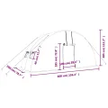 Gewächshaus mit Stahlrahmen Grün 12 m² 6x2x2,85 m, wetterfestes Treibhaus Outdoor mit PE-Folie, Fenster, Tür, frostfest, Gemüse, Tomaten, Balkon, Terrasse, Frühbeet Schutz - Thumbnail 9