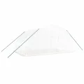 Gewächshaus mit Stahlrahmen Weiß 24 m² 6x4x2,85 m, PE-Folie, 4 Fenster, Rolltür, stabiles Treibhaus für Garten, Pflanzen, Gemüse, Frostschutz, wetterfest, Outdoor Beet Klima - Thumbnail 2