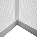 Gewächshaus Aluminium mit Fundament 9,025 m², wetterfestes Treibhaus mit UV-beständigen Polycarbonat-Platten, Pflanzenhaus für Gemüseanbau, Frühbeet, Balkon und Terrasse - Thumbnail 7