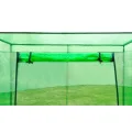 Gewächshaus Stahlrahmen PVC mit reißfester grüner Abdeckung 170x80x200 cm, freistehendes Treibhaus für Pflanzenhaus, Frühbeet und Tomatenhaus, ideal für Garten, Balkon, Terrasse - Thumbnail 6