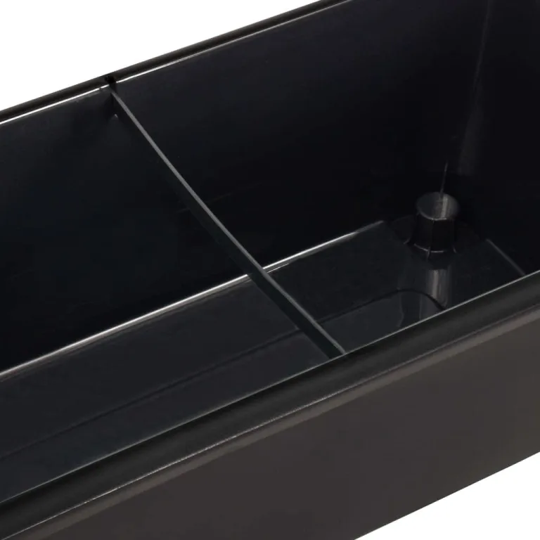 Hochbeet 77x38,7x82 cm PP, 52 Liter Pflanzbeet mit Deckel, Blumenbeet erhöht Balkon, Frühbeet aus Polypropylen UV- und frostbeständig, Stecksystem einfach montieren – Bild 7