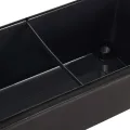 Hochbeet 77x38,7x82 cm PP, 52 Liter Pflanzbeet mit Deckel, Blumenbeet erhöht Balkon, Frühbeet aus Polypropylen UV- und frostbeständig, Stecksystem einfach montieren - Thumbnail 7