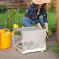 Mini-Gewächshaus – Abdeckung Für Den Anbau Pflanzen, Kompakte Struktur Für Den Städtischen Gartenbau, Langlebige, Transparente Wachstumsschutzeinheit | Gemüsesamen-Starter Und Pflanzenvermehru - Thumbnail 2